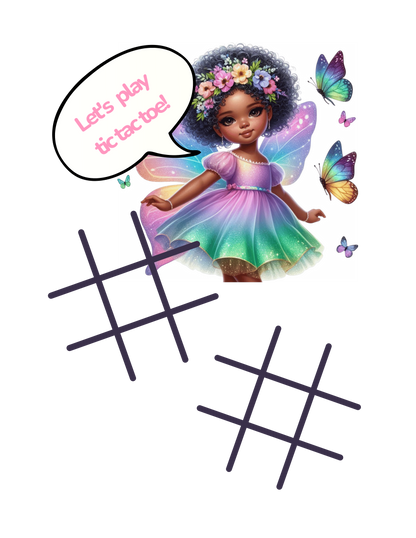 2-in-1 Fairy Princess Gratitude Journal for Girls