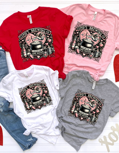 Cupid Brewing Valentine T-shirt & Long Sleeves