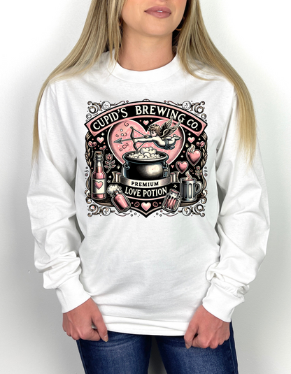 Cupid Brewing Valentine T-shirt & Long Sleeves