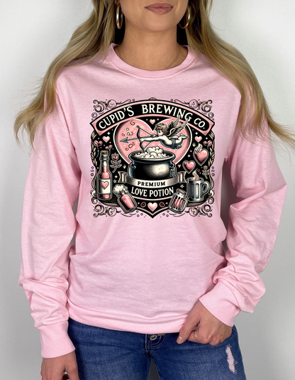 Cupid Brewing Valentine T-shirt & Long Sleeves