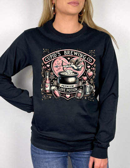 Cupid Brewing Valentine T-shirt & Long Sleeves
