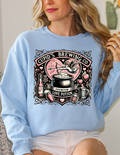 Cupid's Brewing Co Valentine's Day Sweatshirt & Hoodie