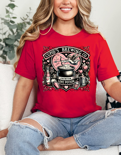 Cupid Brewing Valentine T-shirt & Long Sleeves