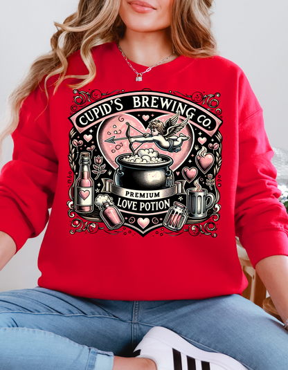Cupid's Brewing Co Valentine's Day Sweatshirt & Hoodie