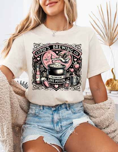 Cupid Brewing Valentine T-shirt & Long Sleeves