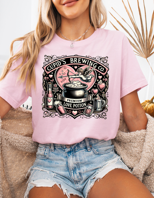 Cupid Brewing Valentine T-shirt & Long Sleeves