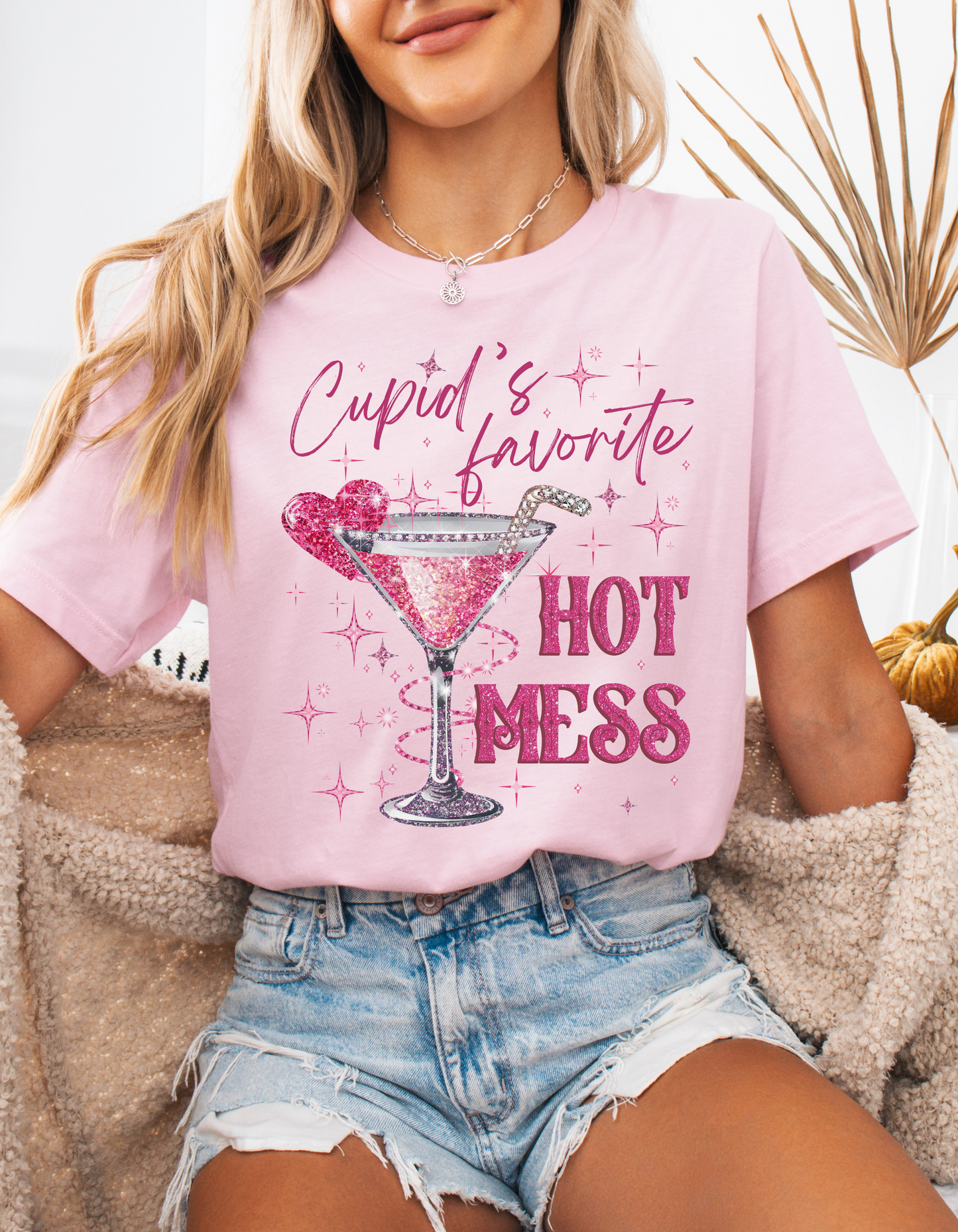 Cupid's Favorite Hot Mess T-shirt & Long Sleeves