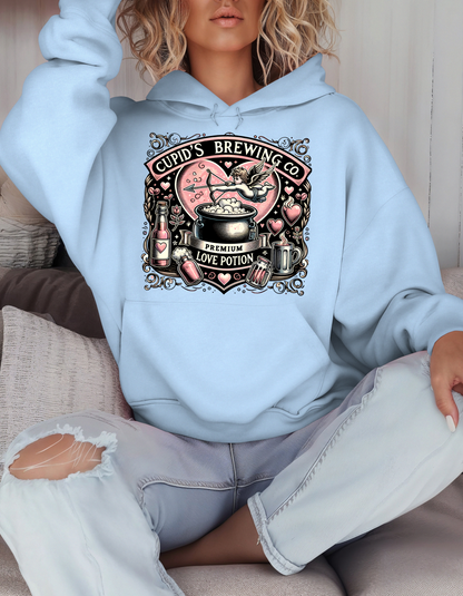 Cupid's Brewing Co Valentine's Day Sweatshirt & Hoodie