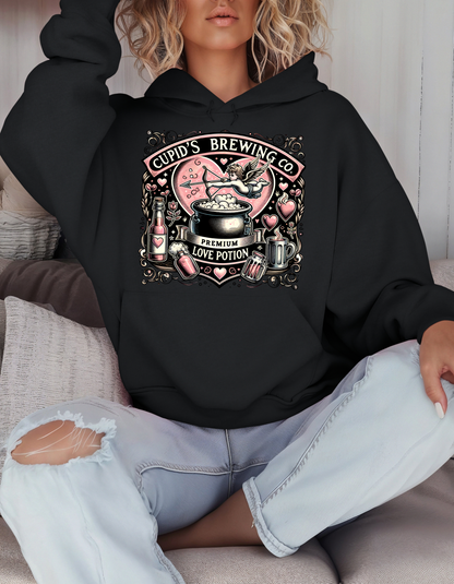 Cupid's Brewing Co Valentine's Day Sweatshirt & Hoodie