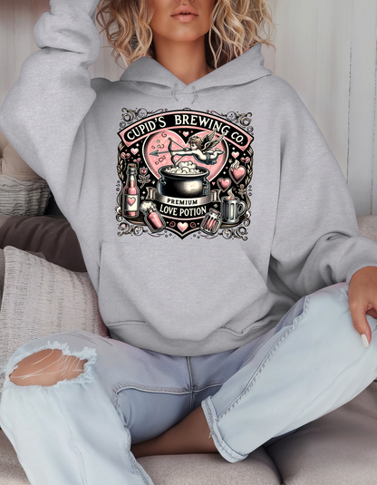 Cupid's Brewing Co Valentine's Day Sweatshirt & Hoodie