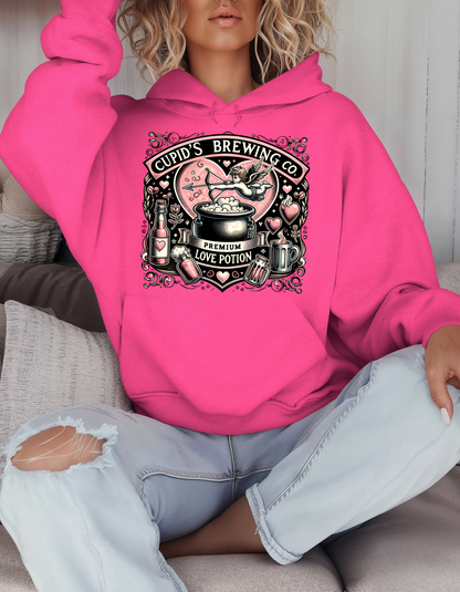 Cupid's Brewing Co Valentine's Day Sweatshirt & Hoodie