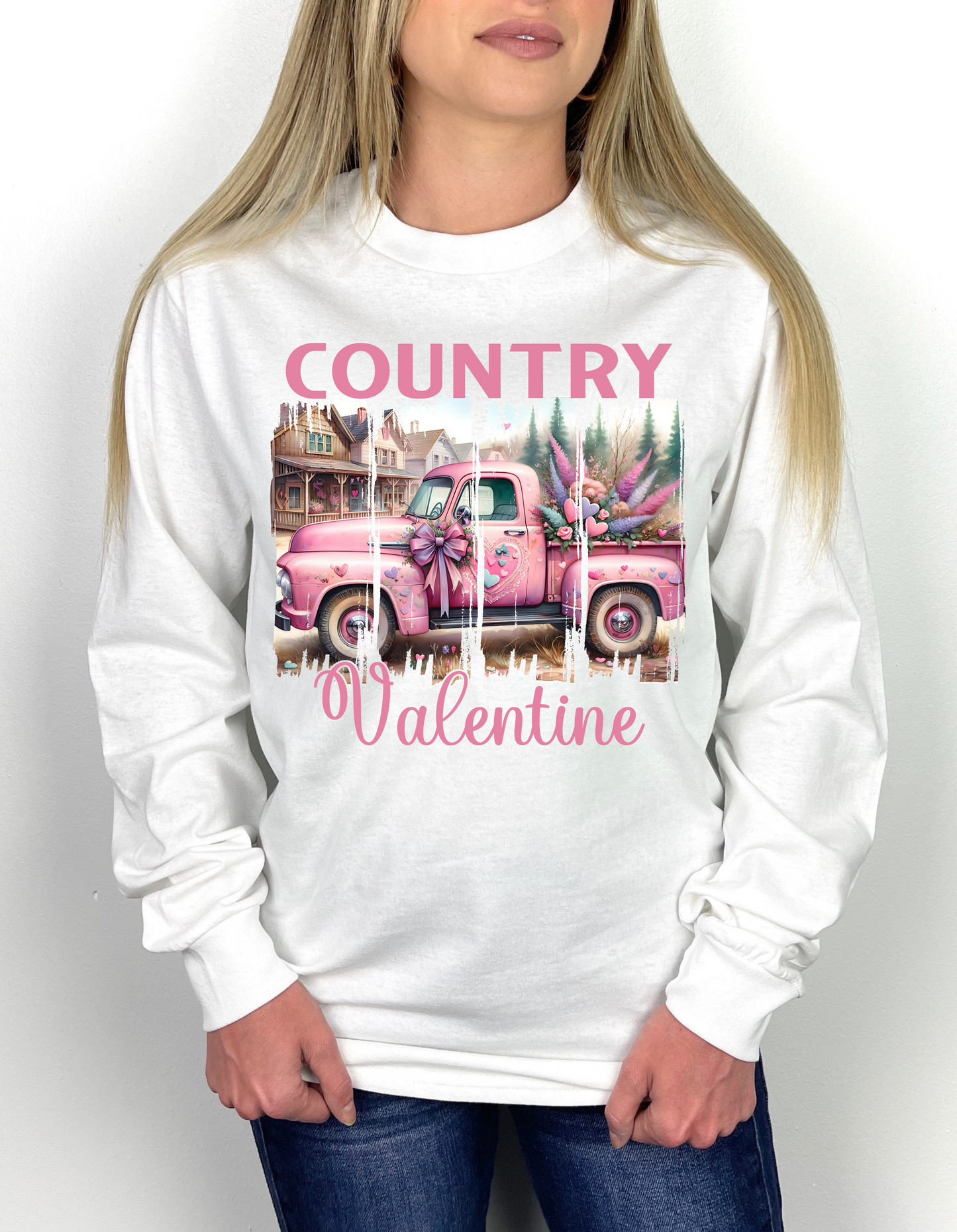 Country Valentine T-shirt & Long Sleeves for Women