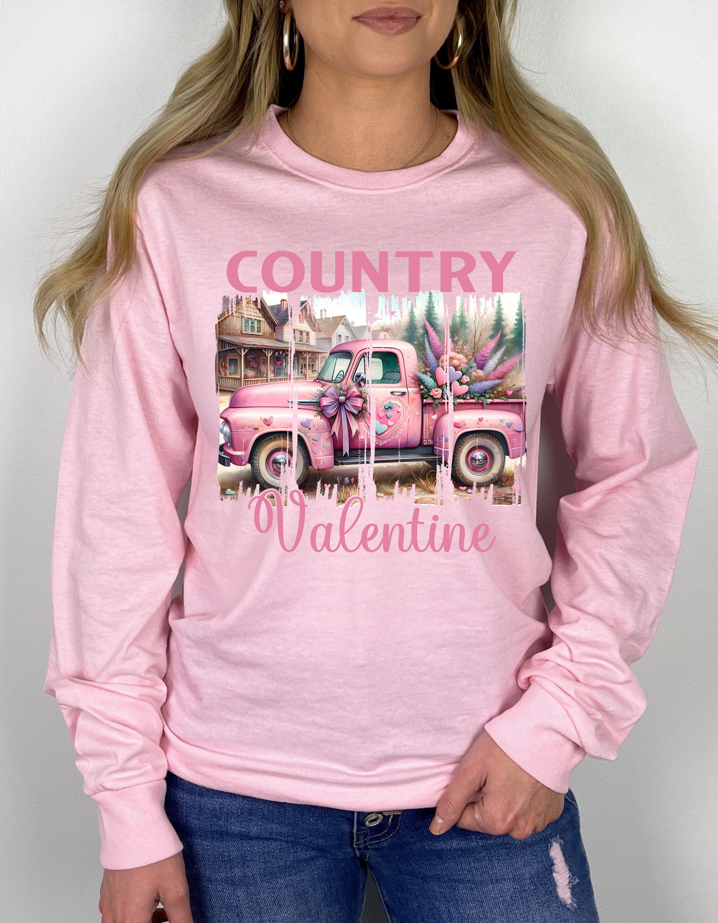 Country Valentine T-shirt & Long Sleeves for Women