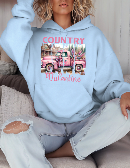 Country Valentine Sweatshirt & Hoodie for Women