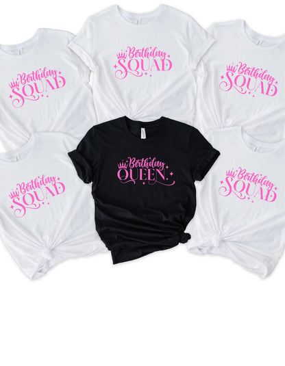 Happy Birthday Queen & Sqaud T-shirt