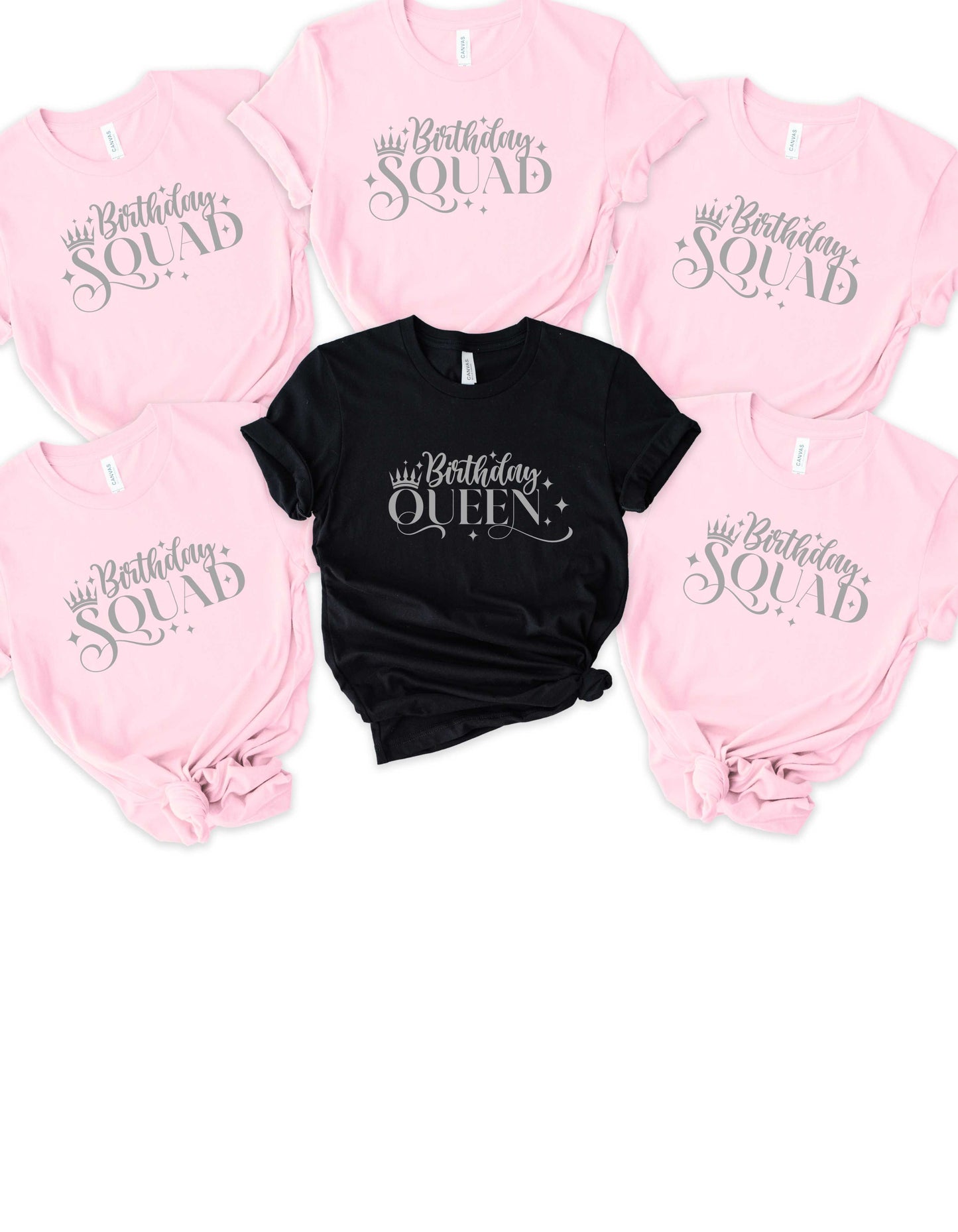 Happy Birthday Queen & Sqaud T-shirt