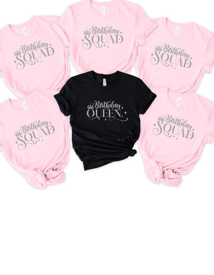 Happy Birthday Queen & Sqaud T-shirt