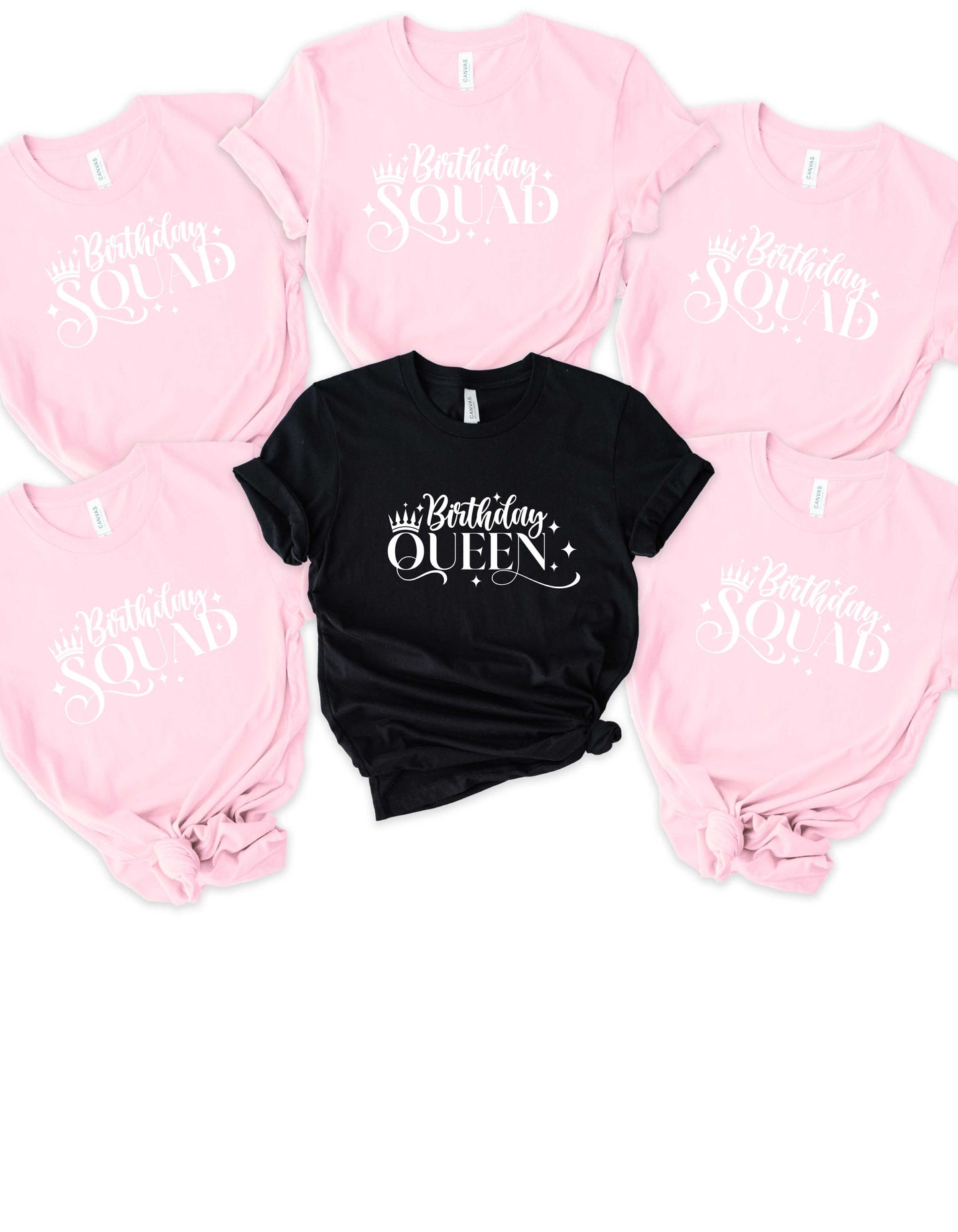 Happy Birthday Queen & Sqaud T-shirt