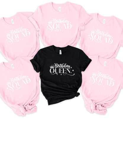 Happy Birthday Queen & Sqaud T-shirt
