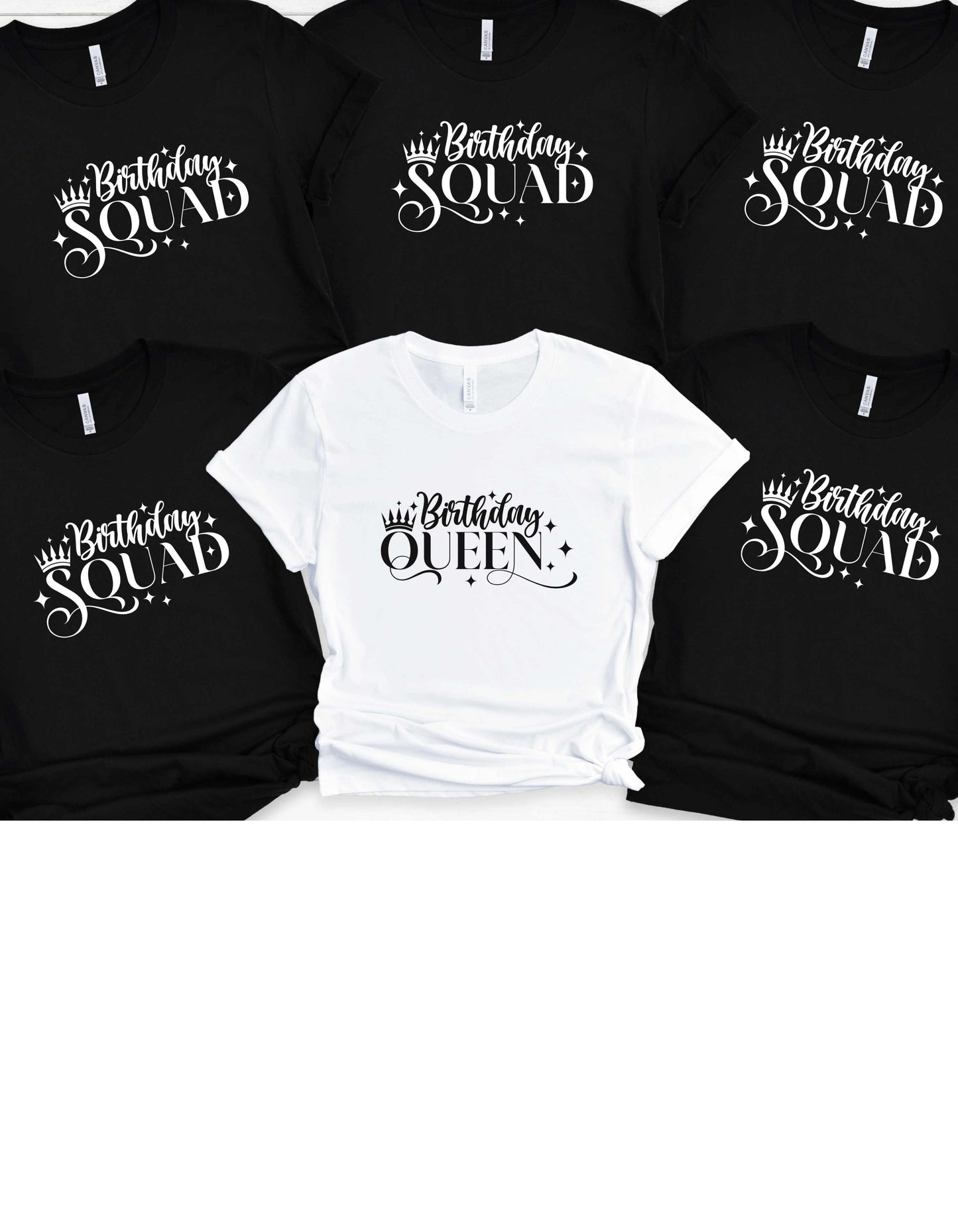 Happy Birthday Queen & Sqaud T-shirt