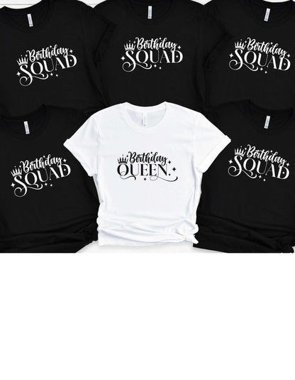 Happy Birthday Queen & Sqaud T-shirt