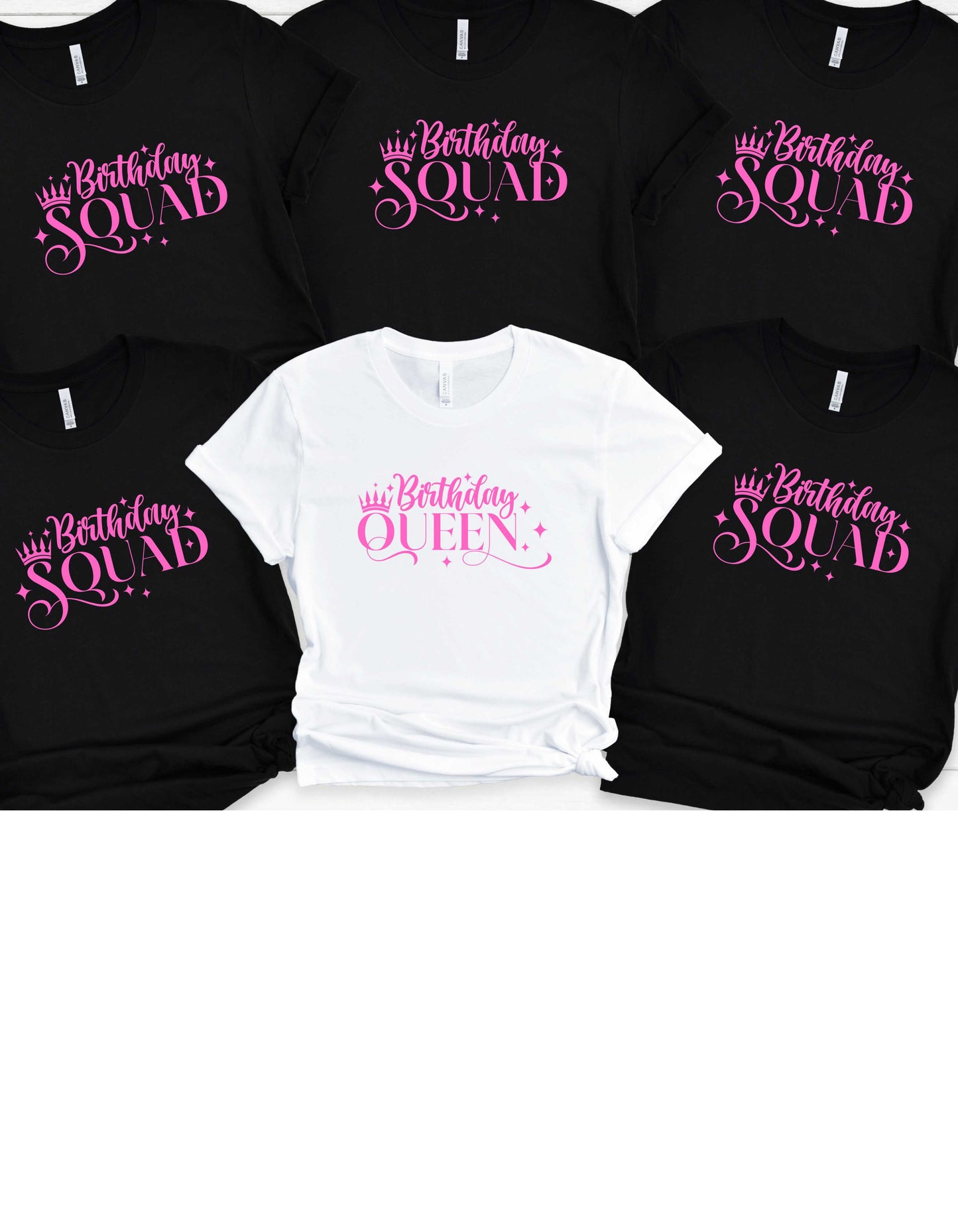 Happy Birthday Queen & Sqaud T-shirt