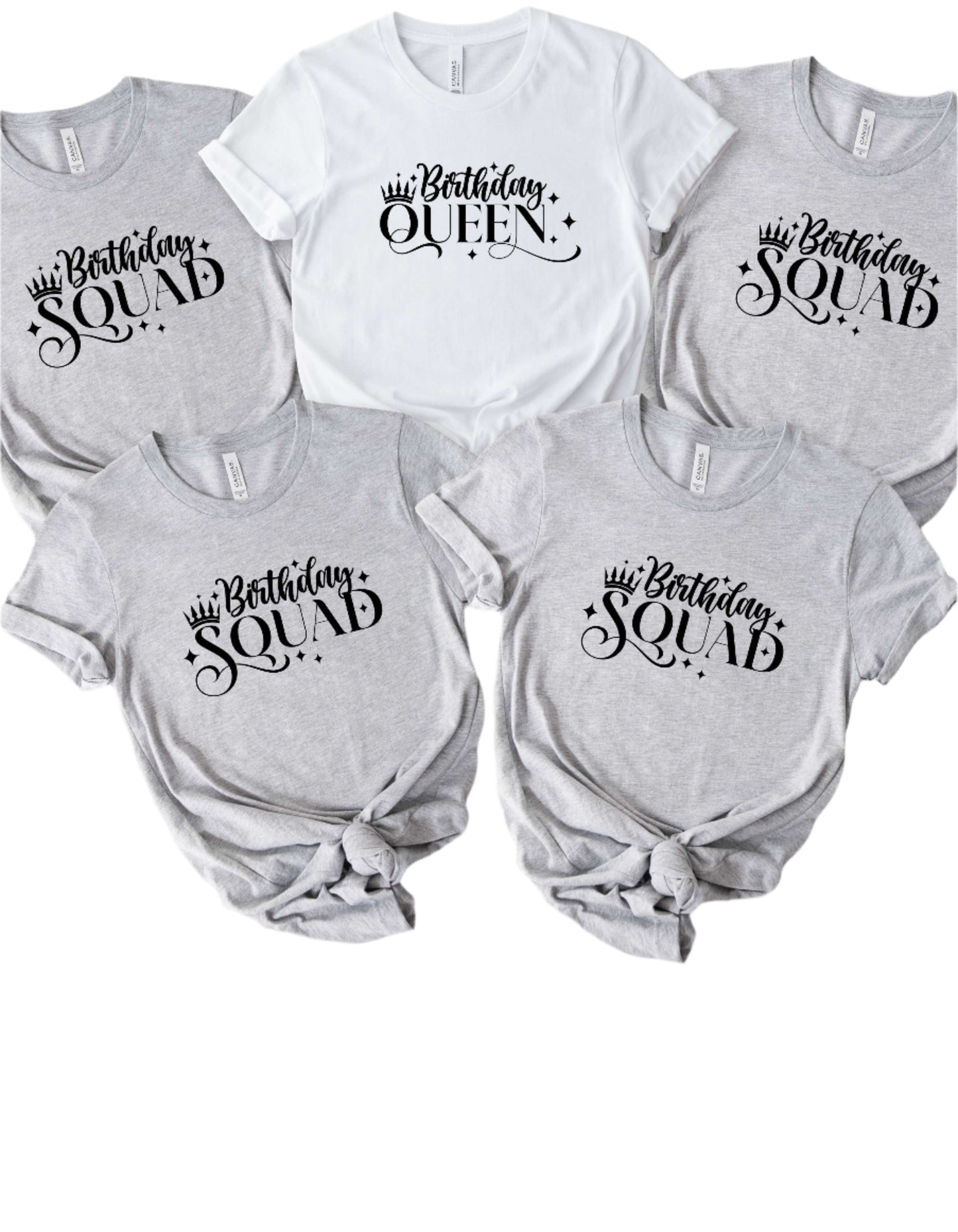 Happy Birthday Queen & Sqaud T-shirt