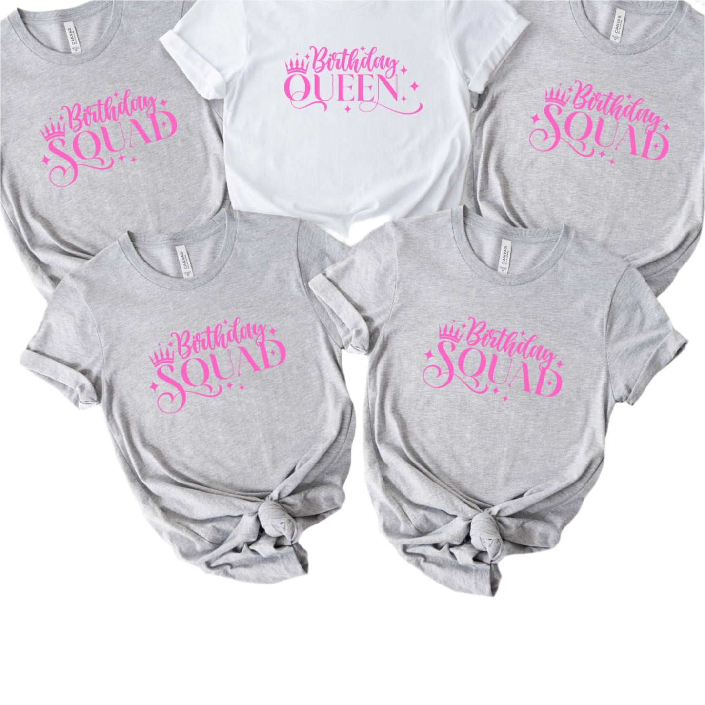 Happy Birthday Queen & Sqaud T-shirt