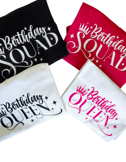 Happy Birthday Queen & Sqaud T-shirt