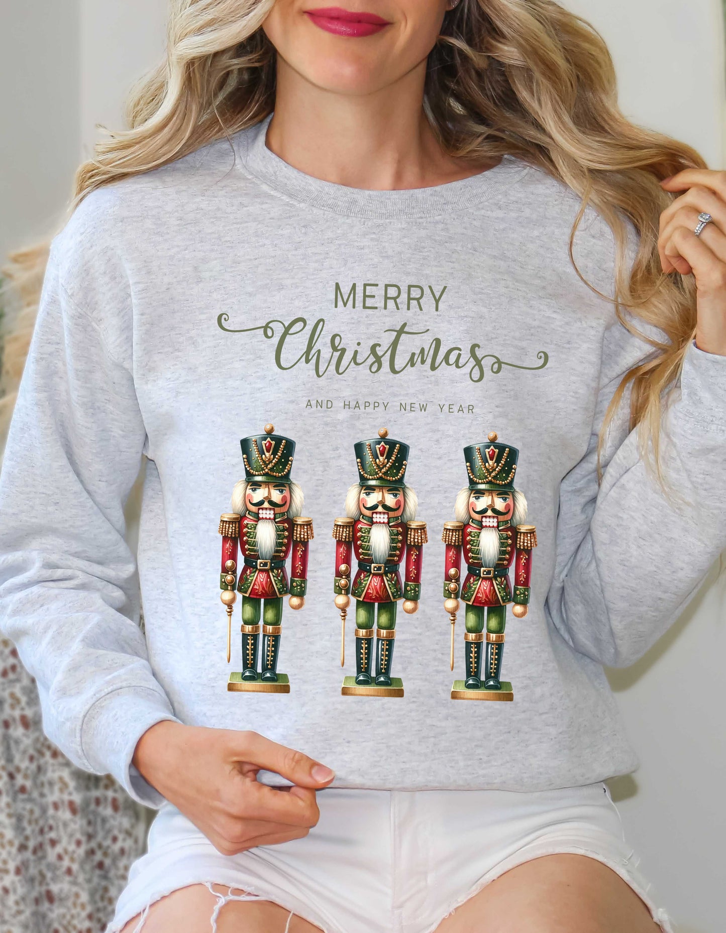 Nutcracker Christmas Hoodie & Sweatshirt-Pefect for Ballet Lovers Xmas Sweater-Great Gift Idea