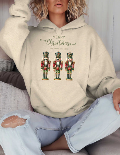 Nutcracker Christmas Hoodie & Sweatshirt-Pefect for Ballet Lovers Xmas Sweater-Great Gift Idea