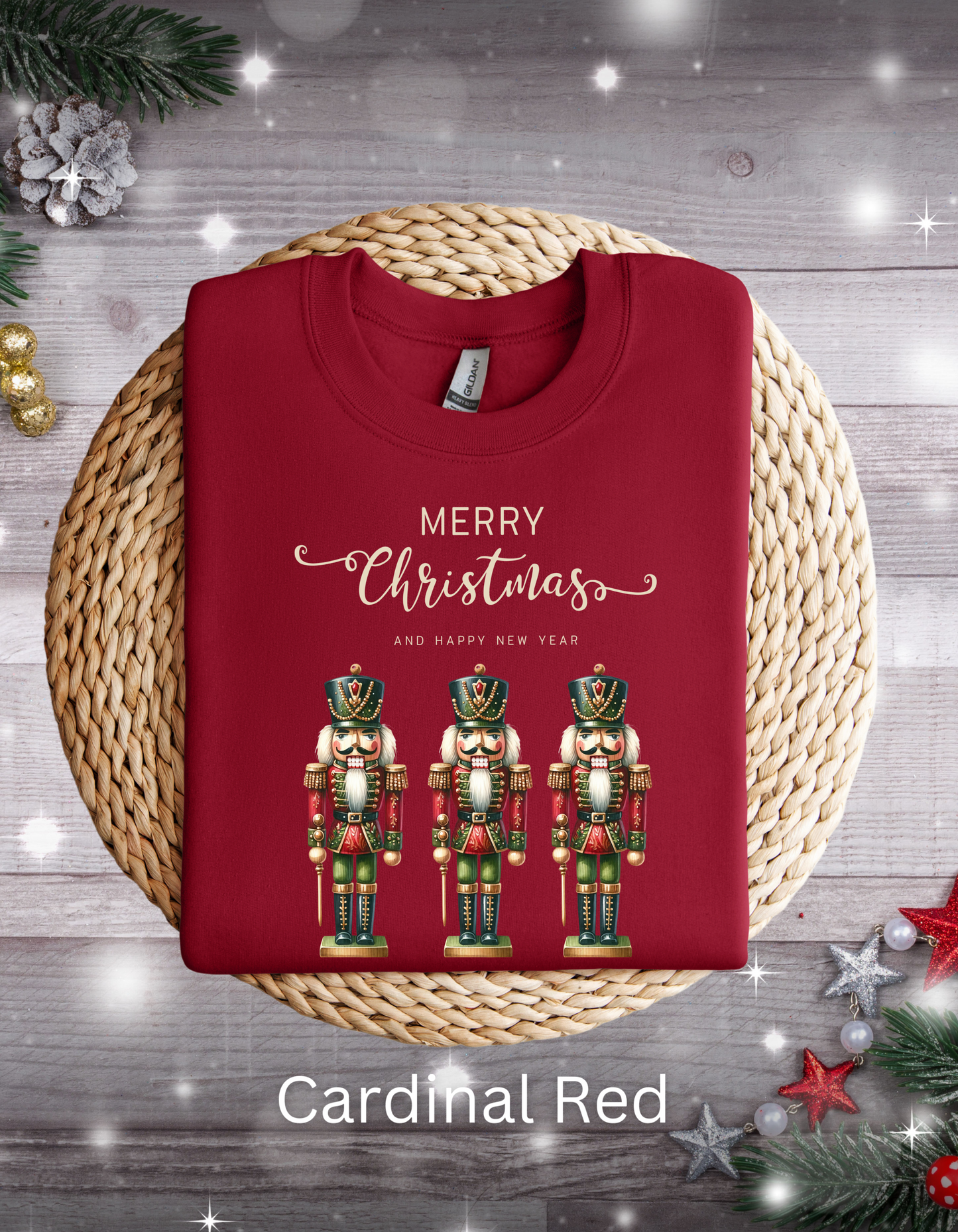 Nutcracker Christmas T-shirt & Sweatshirt-Perfect Gift for Ballet Lovers Holiday Shirt