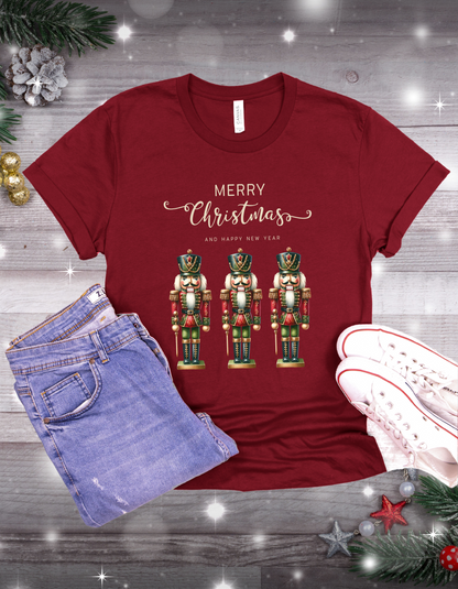Nutcracker Christmas T-shirt & Sweatshirt-Perfect Gift for Ballet Lovers Holiday Shirt