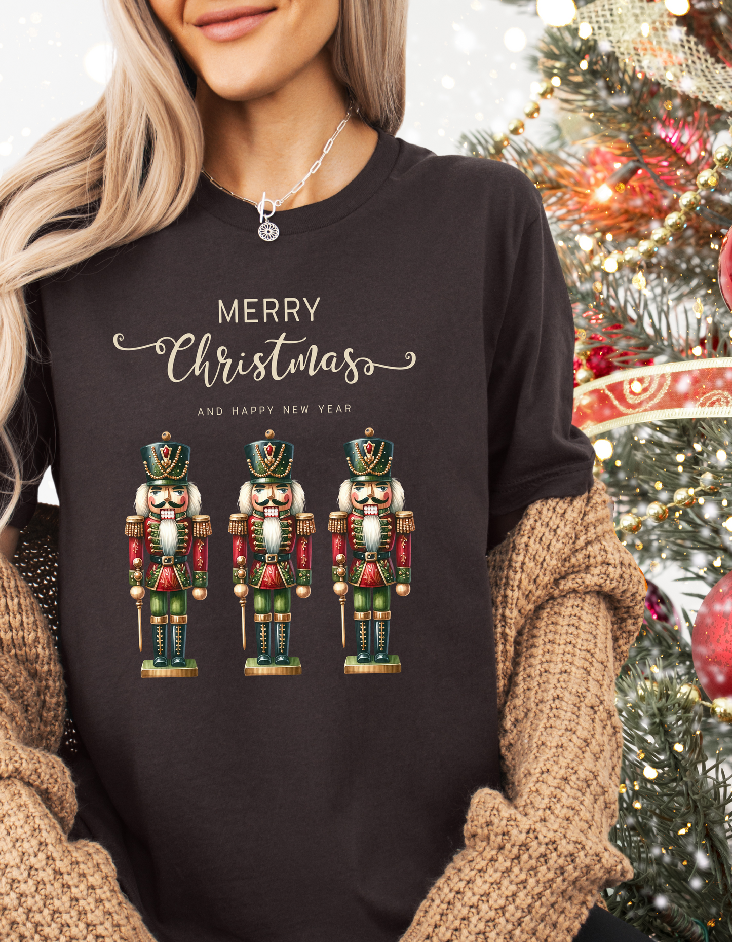 Nutcracker Christmas T-shirt & Sweatshirt-Perfect Gift for Ballet Lovers Holiday Shirt