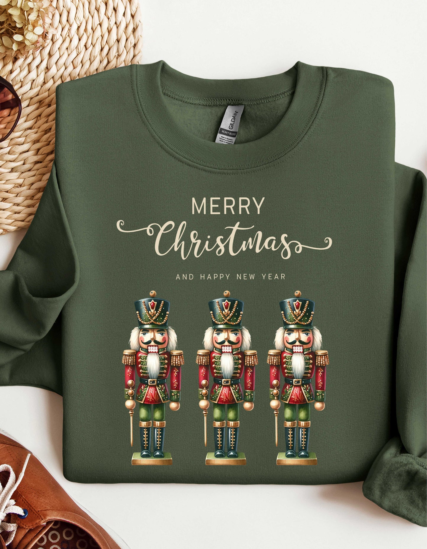 Nutcracker Christmas T-shirt & Sweatshirt-Perfect Gift for Ballet Lovers Holiday Shirt