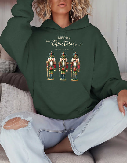 Nutcracker Christmas Hoodie & Sweatshirt-Pefect for Ballet Lovers Xmas Sweater-Great Gift Idea
